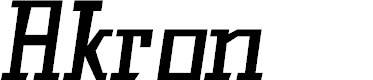 Preview image for Akron Serif NBP BoldItalic