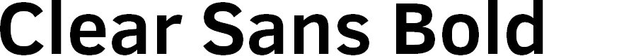 Preview image for Clear Sans Bold