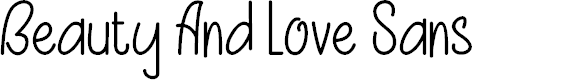 Preview image for Beauty And Love SansFree