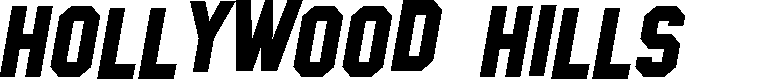Preview image for SF Hollywood Hills Italic