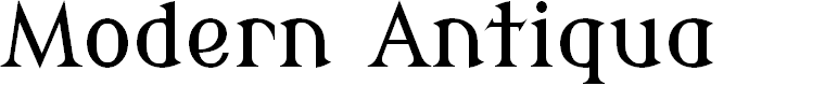 Preview image for Modern Antiqua