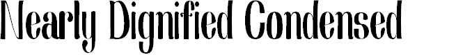 Preview image for Nearly Dignified Condensed