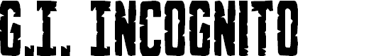 Preview image for G.I. Incognito Condensed