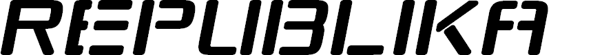 Preview image for Republikaps Italic
