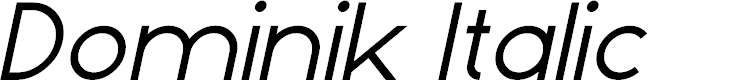Preview image for Dominik Italic