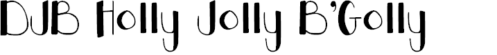 Preview image for DJB Holly Jolly B'Golly