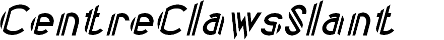 Preview image for CentreClawsSlant
