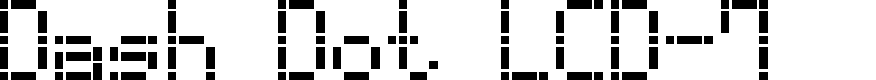 Preview image for Dash Dot LCD-7