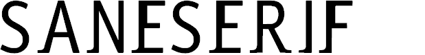Preview image for saneserif