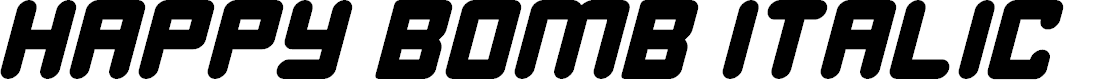 Preview image for Happy Bomb Italic