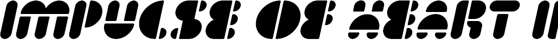 Preview image for IMPULSE OF HEART Italic