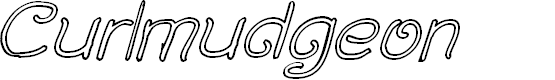 Preview image for Curlmudgeon Hollow Italic