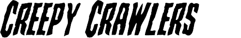 Preview image for Creepy Crawlers Italic