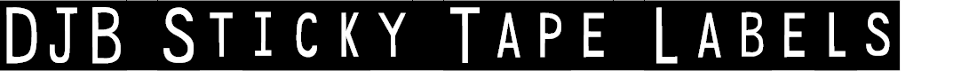 Preview image for DJB Sticky Tape Labels