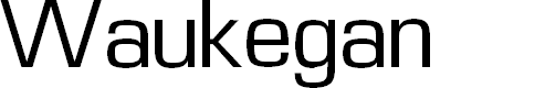 Preview image for Waukegan LDO Font