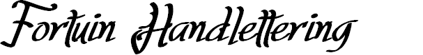 Preview image for Fortuin Handlettering