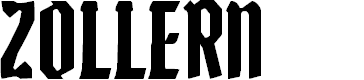 Preview image for Zollern Regular Font