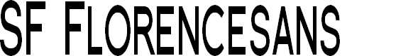 Preview image for SF Florencesans SC Comp Bold