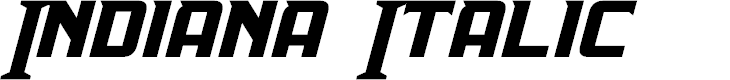 Preview image for Indiana Italic
