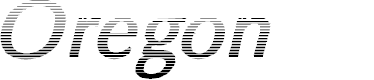 Preview image for Oregon LDO Vanishing Bold Oblique