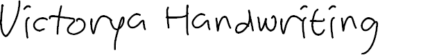 Preview image for Victorya Handwriting