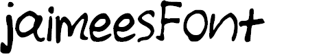 Preview image for jaimee_s_Font