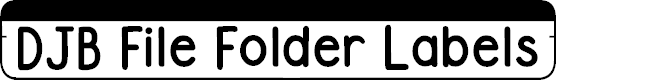 Preview image for DJB File Folder Labels