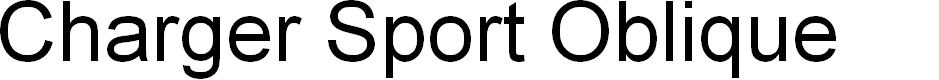 Preview image for Charger Sport Oblique