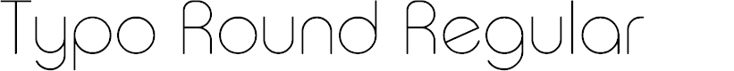 Preview image for Typo Round Thin Demo