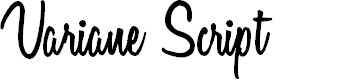 Preview image for Variane Script