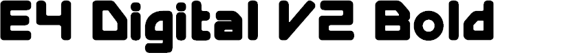 Preview image for E4 Digital V2 Bold