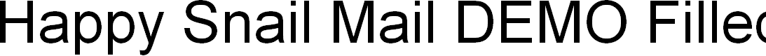 Preview image for Happy Snail Mail DEMO Filled