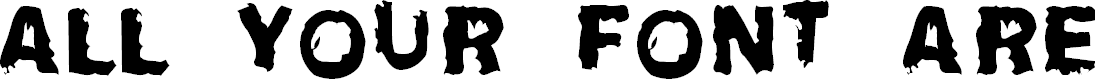 Preview image for All your font are belong to us
