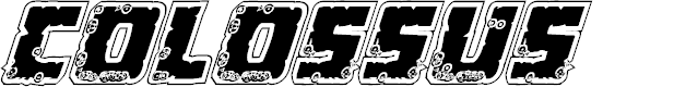 Preview image for Colossus Riddled Italic
