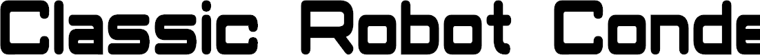 Preview image for Classic Robot Condensed Bold