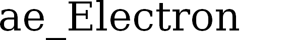 Preview image for ae_Electron