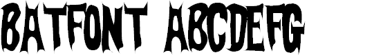 Preview image for BatFont