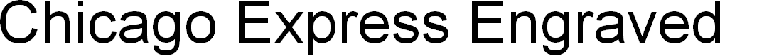 Preview image for Chicago Express Engraved