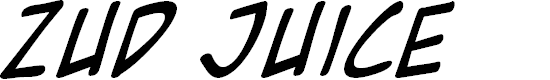 Preview image for Zud Juice Italic