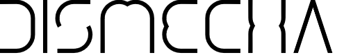 Preview image for DISMECHA Font