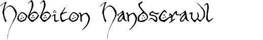 Preview image for Hobbiton Handscrawl Regular