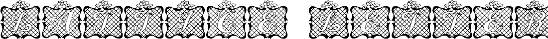 Preview image for Lattice Letter