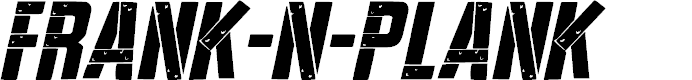 Preview image for Frank-n-Plank Bold Italic