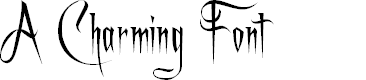 Preview image for A Charming Font
