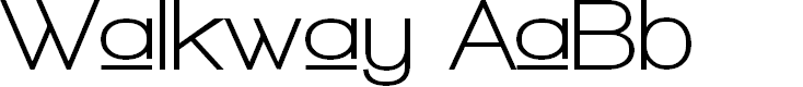Preview image for Walkway Upper Bold