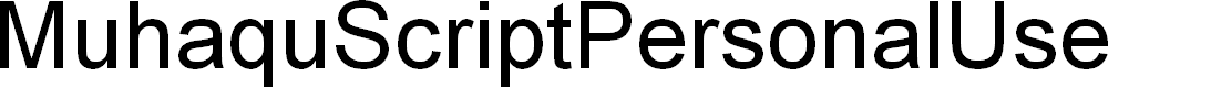 Preview image for Muhaqu-ScriptPersonalUse