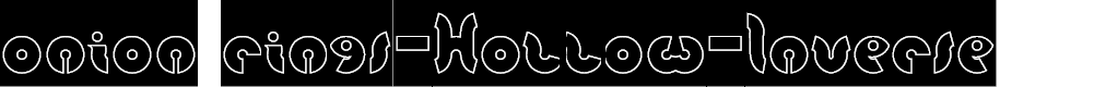 Preview image for onion rings-Hollow-Inverse