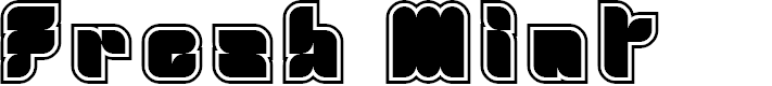 Preview image for Fresh Mint Font