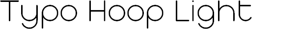 Preview image for Typo Hoop Light Demo