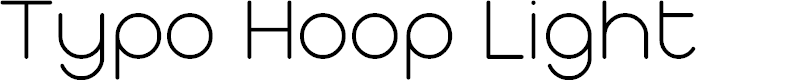 Preview image for Typo Hoop Light Demo